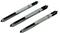 Mega Threading Tools 5670083 M8, 3 kpl, hiiliteräs – kuva 1