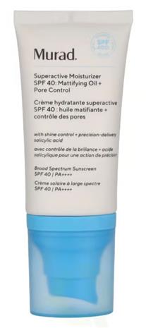 Murad Superactive spf 40 moisturizer -kasvovoide – kuva 4/4