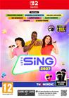 Let's Sing 2027, Nintendo Switch 2 -peli + 2 mikrofomia