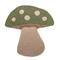 Bloomingville MINI - Mushroom Rug - Green - Wool – kuva 1