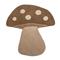 Bloomingville MINI - Mushroom Rug - Brown - Wool – kuva 1