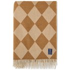 Lexington Argyle Huopa 130x170 Cm Fudge / - Huovat & Peitteet Kierrätysvilla Valkoinen - 12634000-2406-TH10