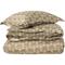 Lexington Ornament Vuodevaatteet 220x220 + 50x60x2 Cm Olive / Valkoiset - Vuodevaatesarjat Puuvilla Valkoinen - 12630013-8060-S305 – kuva 1