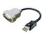 Dell DisplayPort â€“ DVI -sovitin, musta – kuva 1