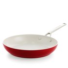 Kitchenaid Advanced Hard Anodized stekpanna 28 cm, empire red