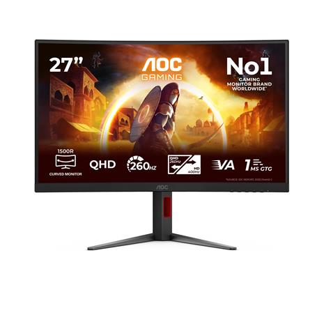 27" AOC G4 Gaming computer monitor – kuva 1/4