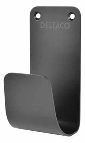 Deltaco E-Charge Cable Hook Stainless Steel SS304 black