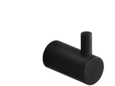 Pressalit towel hook pin matte black
