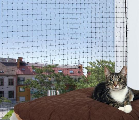Trixie Protective net 8 × 3 m black