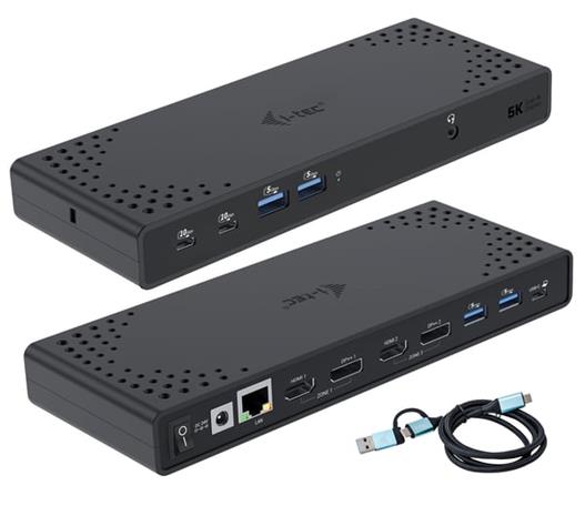 i-tec CADUA4KDOCKPDL2 USB-C Dual 4K Docking Station 100W