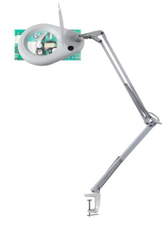 Unilux Zoom magnifying lamp white