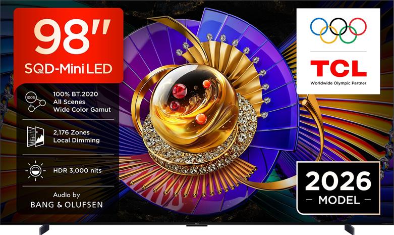 TCL 98C7L (98"), LED-televisio