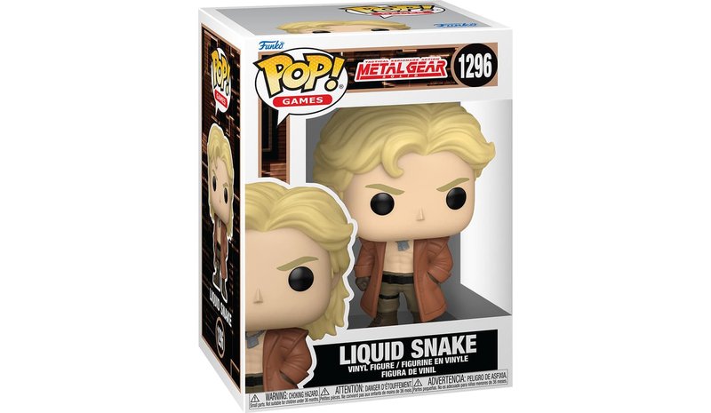 Funko Pop! Games: Metal Gear Solid - Liquid Snake (9cm) FIGU – kuva 1/1