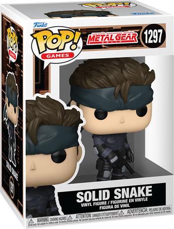 Funko Pop! Games: Metal Gear Solid - Solid Snake (9cm) FIGU