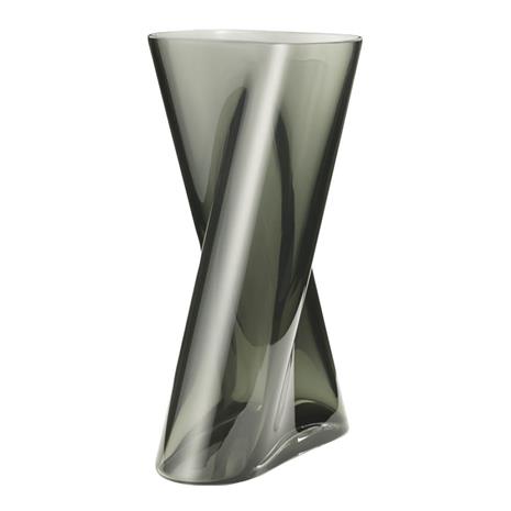 Georg Jensen Lituus lasimaljakko Harmaa, suuri
