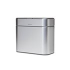 Simplehuman 4L kompostiastia, harjattua ruostumatonta terästä