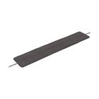 Muuto Linear steel bench pehmuste 170x32,5 cm Dark grey
