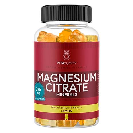 VitaYummy Magnesium Citrate Lemon 60 stk.