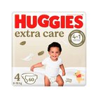 Huggies Extra Care vaipat koko 4 (8-16 kg) 60 kpl.