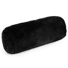 Koristeellinen musta tyyny 45x15 cm
