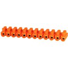 Liitinrima Simet 6mm², 12 paikkaa, oranssi