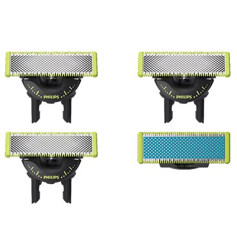 Philips OneBlade QP945, elektronisen partahöylän vaihtoterät 4 kpl – kuva 1/5