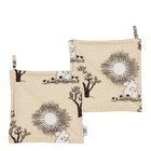 Moomin Arabia - Muumi Patalappu 22x22 cm 2 kpl Rakkaus Beige