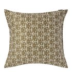 Lexington - Tyynyliina 65x65 cm puuvillasatiini ornament oliv/white