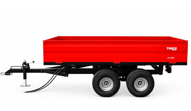 Timco DT-2000 pientraktorin kippiperäkärry – kuva 1/1