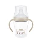 NUK Perfect Match -tuttipullo kahvoilla, 150 ml, apina, 6 kk+