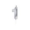 Globos Cake Candle 6cm Metallic Silver no.1 – kuva 1