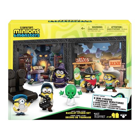 Minions & Monster 5 cm Stage Set Studio Lot 6 pack