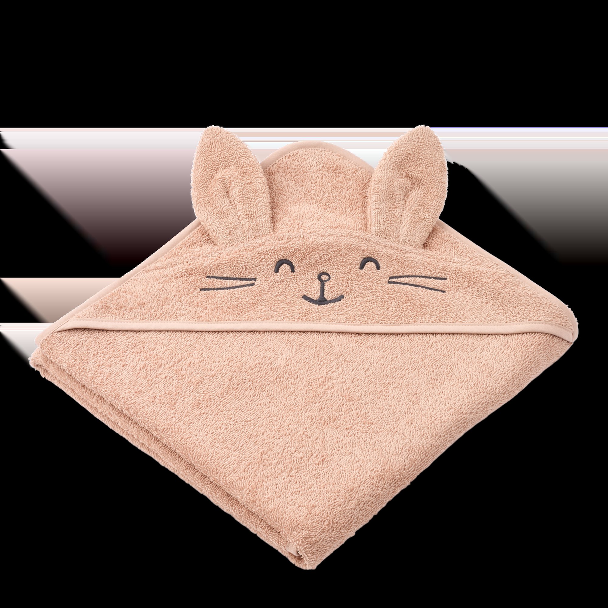 Liewood - Augusta Rabbit Hooded Towel - Pale tuscany - One size