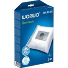 Pölynimurin pölypussit Worwo BA FLEX/3, 4 kpl.