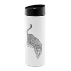 Ambition-termosmuki Animal Gepardi, 0,35 l, valkoinen/musta