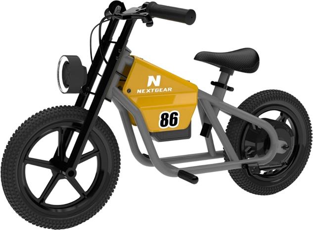 Nextgear E-Cruiser Mini+ keltainen sähköpotkupyörä – kuva 4/5