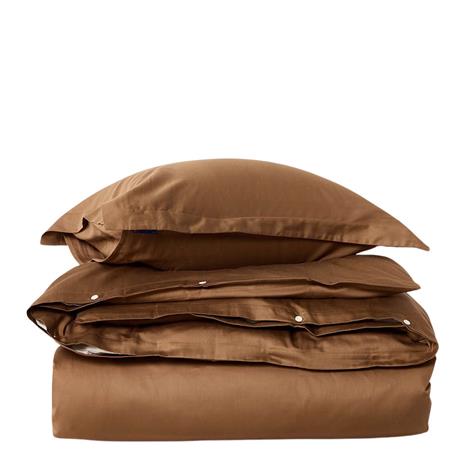 Lexington Solid Vuodevaatteet 220x220 + 50x60x2 Cm - Vuodevaatesarjat Puuvilla Fudge - 12630017-2401-S305
