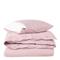 Lexington Striped Vuodevaatteet 220x220 + 50x60x2 Cm Viikuna / Valkoiset - Vuodevaatesarjat Puuvilla Valkoinen - 12630025-2875-S305 – kuva 2