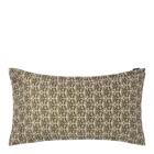 Lexington - Tyynyliina 50x90 cm puuvillasatiini ornament oliv/white