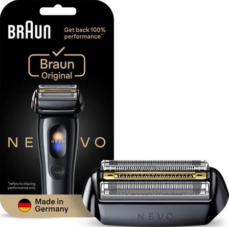 Braun NEVO Shaver Head ORIGINAL Replacement, ajopää