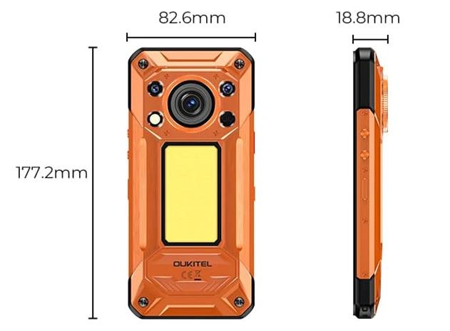 Oukitel WP500 Rugged 5G 12/1TB IP68, älypuhelin