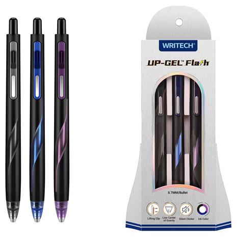 Writech Space Up Flash Geelikynä 0,7 mm, 3 kpl