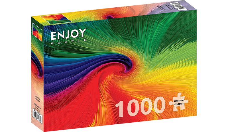 ENJOY Spinning Rainbow 1000p palapeli – kuva 1/1