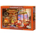 Castorland Christmas Evening With Pets 1000p palapeli