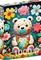 ENJOY Flower Teddy Bear 1000p palapeli – kuva 1