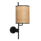 Candellux seinävalaisin Zeta 21-25388, pähkinänpuun/mustan värinen