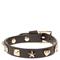 DARK Leather Sign Stud Bracelet – kuva 3