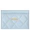 DARK Leather Quilted Card Holder – kuva 7