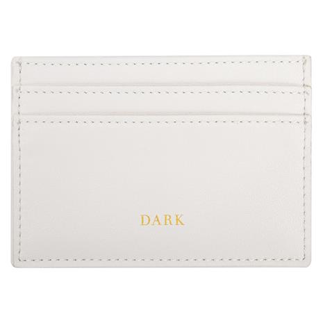 DARK Leather Card Holder Nappa
