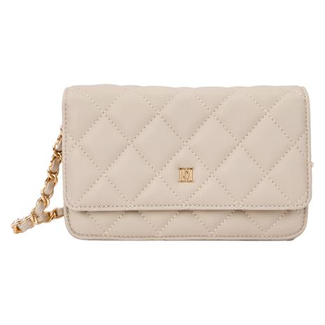 DARK Leather Quilted Mini Bag
